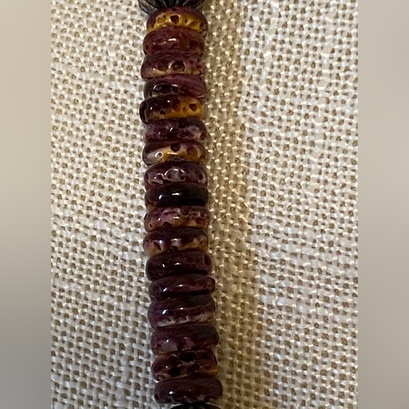 Purple Spiney Oyster Necklace - Picture 5 of 10